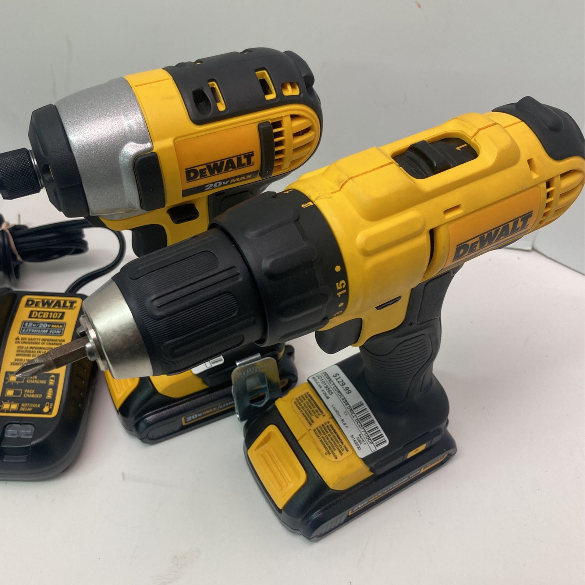 Dewalt Drill Combo Set for Sale in Dallas, TX OfferUp