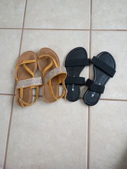 USED ONCE SANDALS