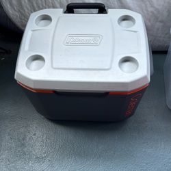 Coleman Cooler On Wheels 