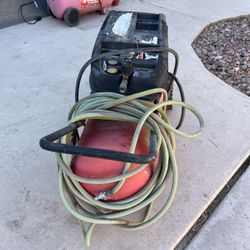 Extra Large Air Compressor With hose.