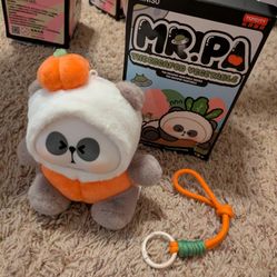 Opened Miniso Mr Pa The Escaping Vegetable Series //  Too Difficult (Pumpkin) Collectable