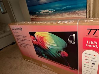 LG 77” 4K AI