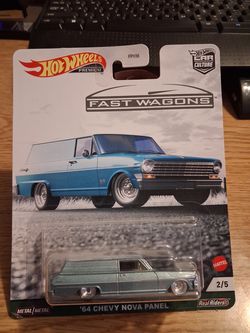 Hot wheels Premium Fast Wagons '64 Chevy Nova Panel 2/5
