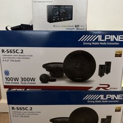 Alpine Deck/speakers Bundle 