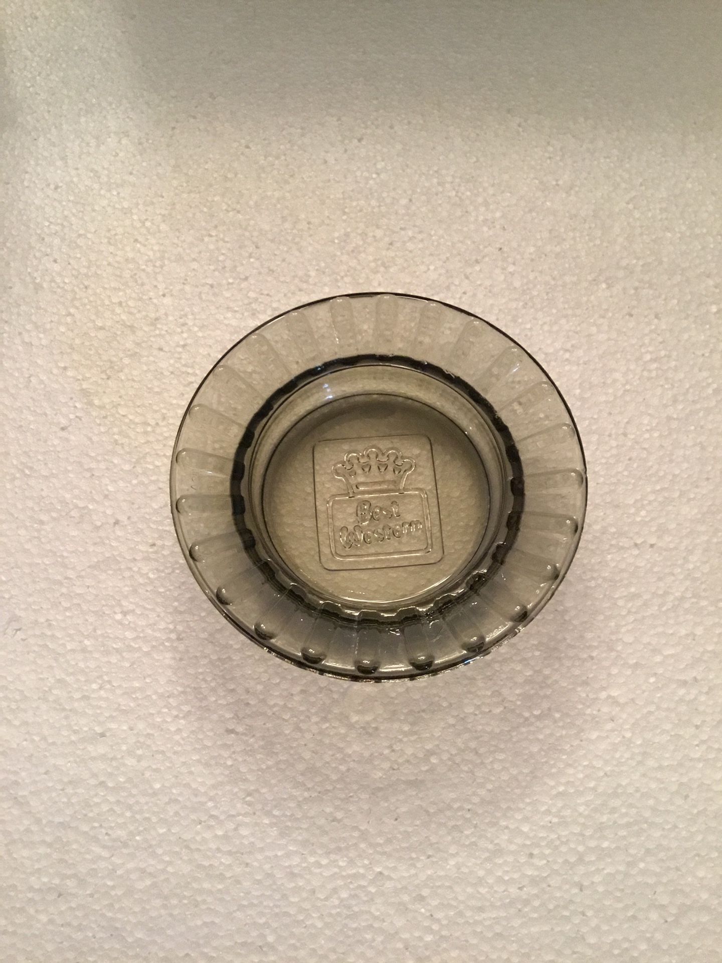 Vintage Black Best Western Ashtray Mint Condition