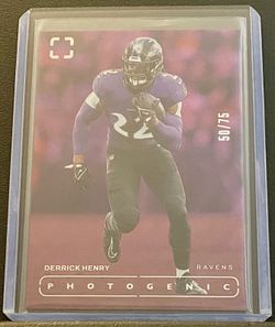 2024 Panini Photogenic Derrick Henry Purple #50/75