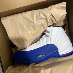 Jordan 12s(Roayal Blue/White)