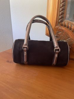 Small Black, Suede Purse