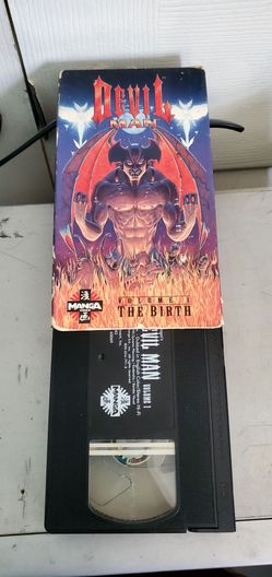 Devil Man Volume 1 The Birth VHS