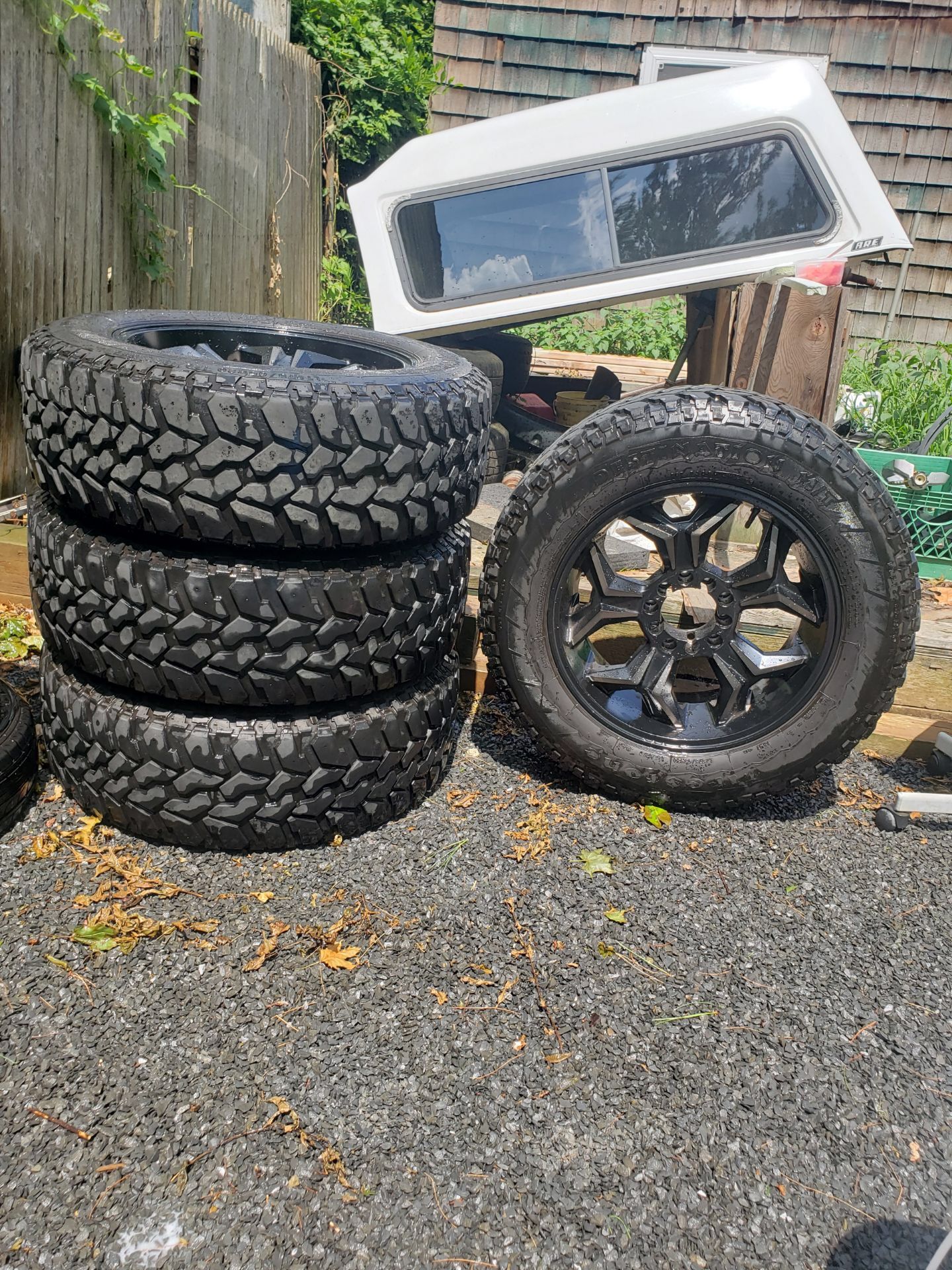 Wheels off of a 2010 Dodge Ram 1500