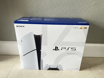 New Sealed - Sony PlayStation 5 PS5 Slim Console – 1TB - Model: 1000049888