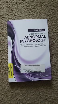 Cases Studies in Abnormal Psychology 10th edition Wiley