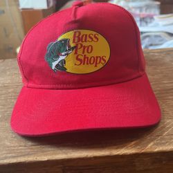 Youth Bass Pro Shops Trucker Hat- Red 