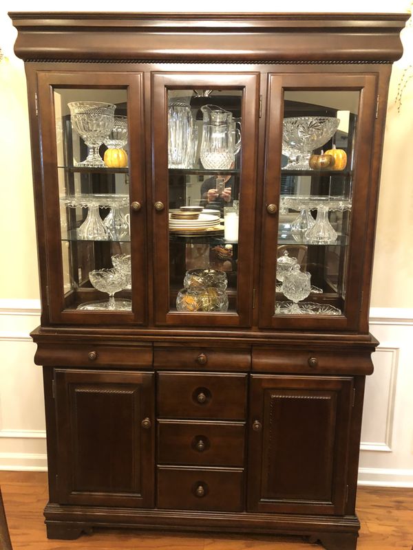 China cabinet solid wood for Sale in Greenville SC - OfferUp