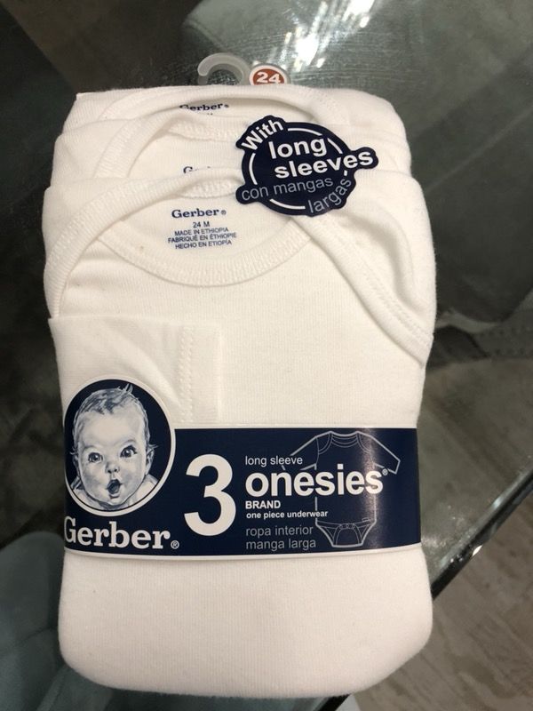 3 Gerber longsleeves