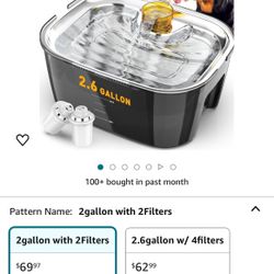 Pet Water Bowl Fountain 