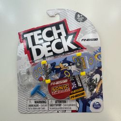 Tech Deck Finesse Sonic the Hedgehog