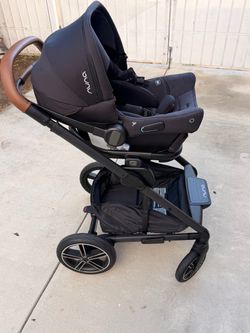 Nuna Stroller and Infant Car Seat Travel System