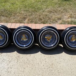 Zenith Style 13/7 100 Spoke Lowrider Wheels