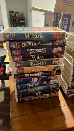 45 Disney VHS Tapes - $200