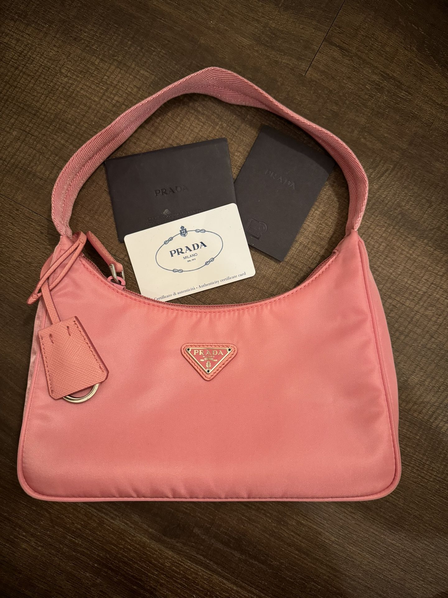 Prada renylon Pink reedition Shoulder Bag