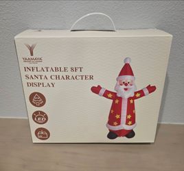 Inflatable 8 Foot Santa 🎅 Display