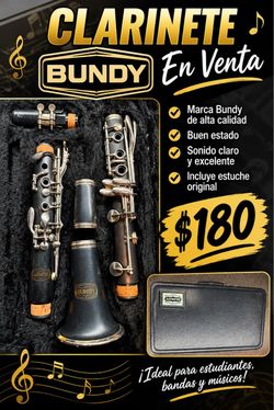 Bundy Clarinet