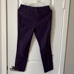 Stylish Purple Pants 29” Waist X 34” X Hip X 34” Length