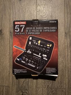 1/4in & 3/8in DRIVE SOCKET SET
57 PIECE