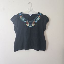 Embroidered Top 