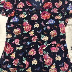 Scrub Top printed