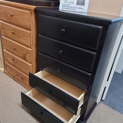 PINEWOOD 5 DRAWERS DRESSER
