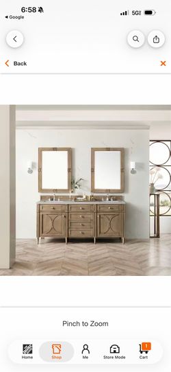Home Decorators Collection Darrowood 72 in. W x 23 in. D x 34 in. H Double Sink Freestanding Vanity in Walnut w/ Pietra Gray Quartz Top