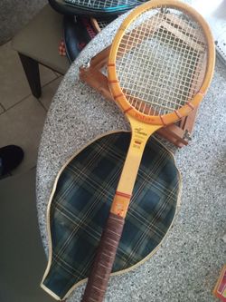 Vintage Wilson Jack Kramer Tennis Racket 