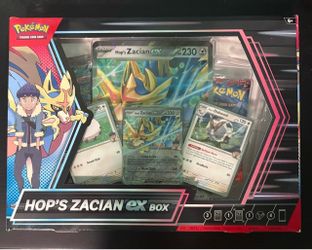 Pokemon Hop’s Zacian EX Box