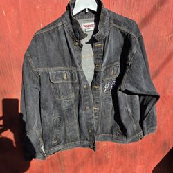 Custom Denim Jacket XL