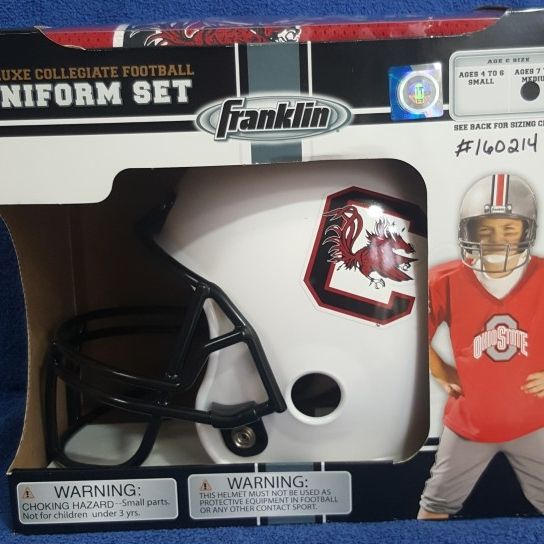 NCAA Kids Carolina Gamecocks Football Uniform (New In Box)