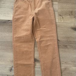 Volcom Straight Womens Corduroy pants Size 27