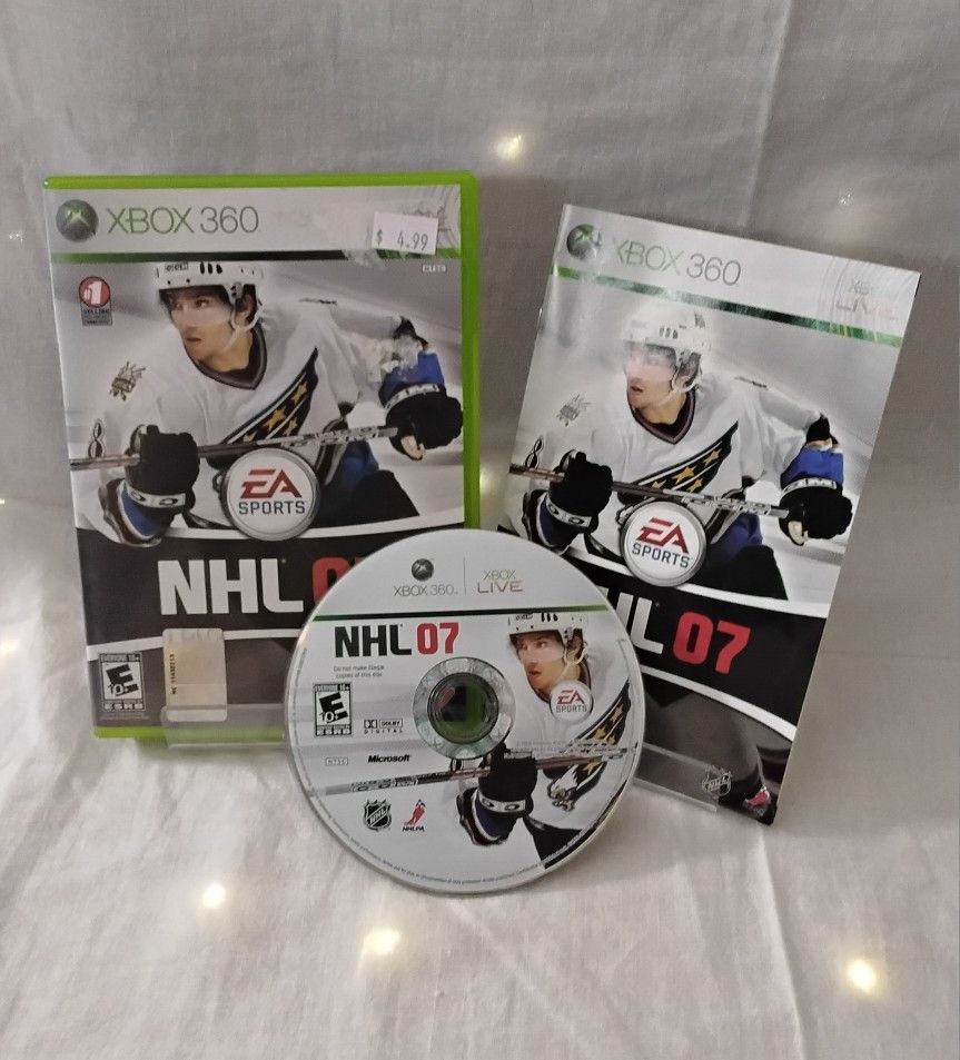 NHL 07 Xbox 360 (2006)