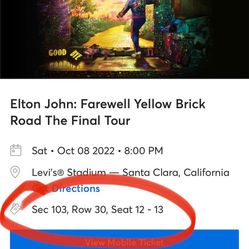 Elton John : Farewell Yellow Brick Road  Thumbnail