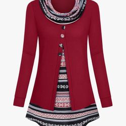 Long Sleeve Tunic size Large 