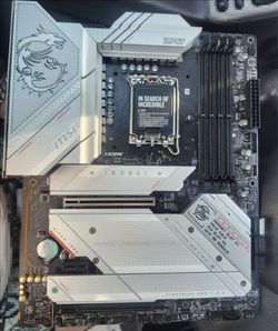 MSI MPG Z790 Edge WIFI Motherboard (LGA 1700) – Untested / Perfect Pins