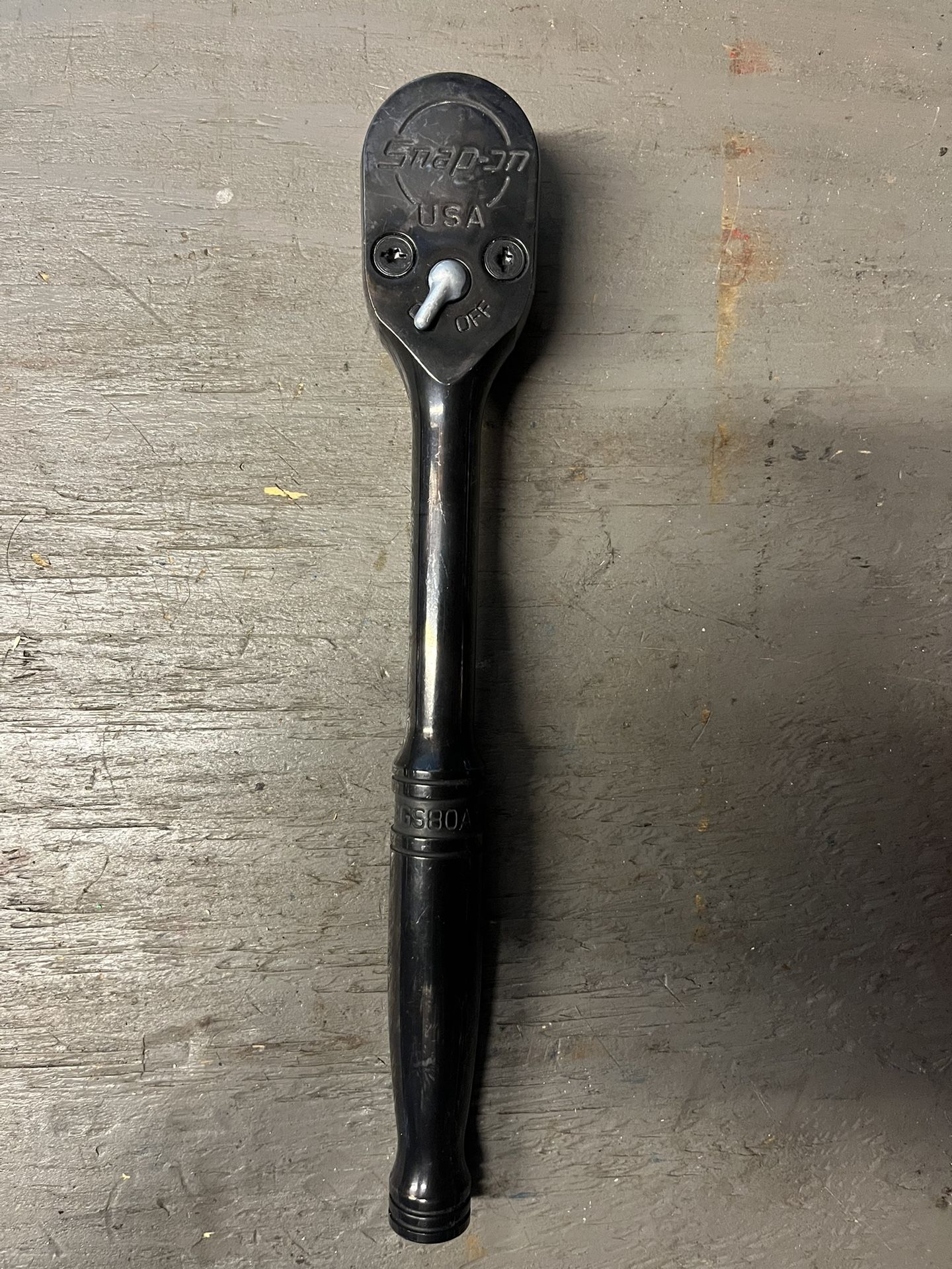 Snap On 1/2 ratchet - industrial finish