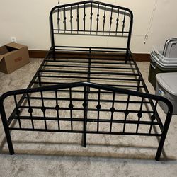 Full Size Black Bed Frame