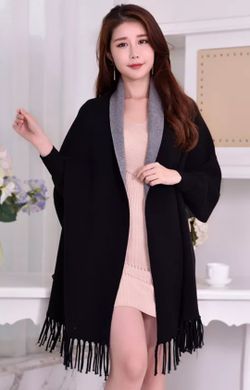 Women Poncho - One Sz