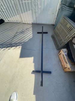 Large Black Metal Cross