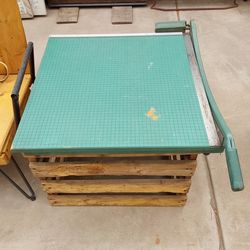 Large Vintage Paper Cutter - 45