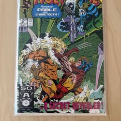 WOLVERINE #41 NM- CABLE SABRETOOTH NM 1991