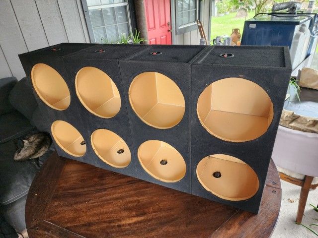12 Inch Dual Subwoofer Box. Speaker box