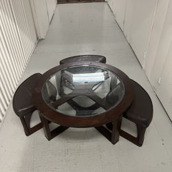 Coffee Table With Chairs